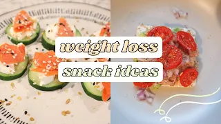5 HEALTHY LOW CALORIE SNACK IDEAS FOR WEIGHT LOSS ! SUPER EASY TO MAKE!