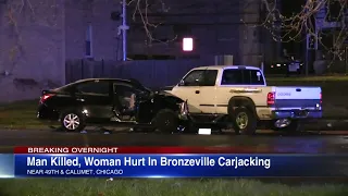 2 shot, 1 fatally, trying to flee carjacking attempt in Chicago