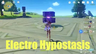 Electro Hypostasis Boss fight // Only need one character