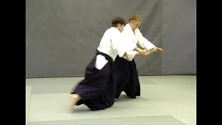 Ushiro ryote dori kotegaeshi (ura) | Справочник техник айкидо | Aikido techniques reference