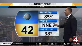 Metro Detroit weather forecast: Frost advisory Saturday morning, chilly day
