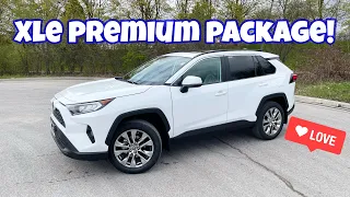 Why you want the 2021 Toyota RAV4 XLE AWD premium package!