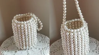 #Pearl round bag tutorial part 1