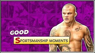 Best Sportsmanship Moments in MMA
