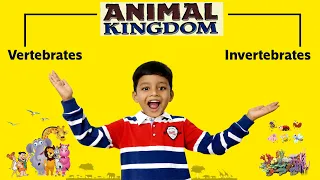 Animal Kingdom for Children | Classification of animal kingdom | Vertebrate and Invertebrate Animals