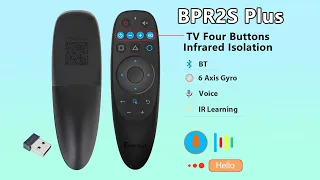 Review BPR2S Plus BT 2.4G Air Mouse Remote control