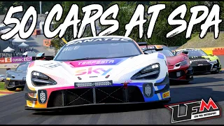 Multi-Class Racing on ACC at Spa is Absolutely Mental