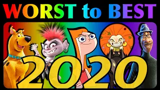 Animated Films of 2020: Worst to Best