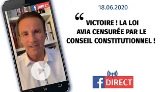 Victoire ! La loi Avia censurée par le  Conseil Constitutionnel !