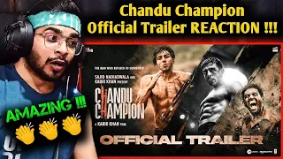 Chandu Champion Trailer REACTION!!! | Kartik Aaryan | Sajid Nadiadwala | Kabir Khan