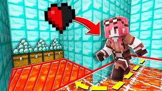 SUPERA LE TRAPPOLE CON MEZZO CUORE!! - MINECRAFT