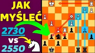 Gra w SZACHY z komentarzem - Obrona Caro-kann - 2720 Lichess