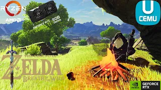 Legend of Zelda BoTW | ULTRA Graphics Performance Test | Cemu | 2K & 4K | RTX 3060TI | Ryzen 5 5600X