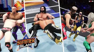 WWE 2K20: SummerSlam 2021 Full Show - Prediction Highlights (Part 2)