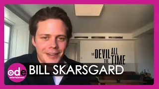 Bill Skarsgard on Spending Time with Tom Holland & Robert Pattinson