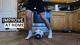 East Ways to Improve your footwork In Soccer/Football (AT HOME)