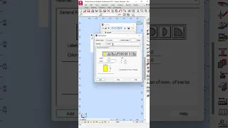 Reduce Moment of Inertia for Cracked Section Design in Robot Structural Analysis #shorts