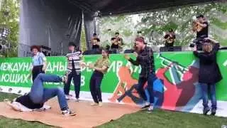 Brevis Brass Band - I Got You (I Feel Good) (James Brown) @ Парк Музеон, 01.05.2014