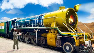 India's *BIGGEST* Working Steam Engine 🚂 !! Bigger Than Expectation 😱😱