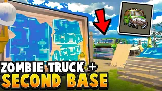 NEW UPDATE - ZOMBIE TRUCK + Building a NEW SECOND BASE in Act 2 of Last Day on Earth Survival
