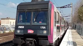 RER C VOYAGE DE BFM À JUVISY Z20500 CARMILLION