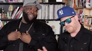 Killer Mike and El-P being best friends for 7 minutes straight