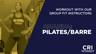 Pilates/Barre workout with Amanda - GS Group Fitness