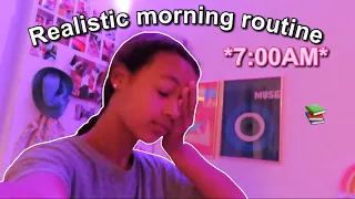 My realistic school morning routine | middle school