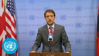 UN Security Council President on Yemen Peace Efforts - Media Stakeout | United Nations