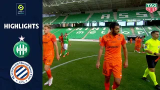 AS SAINT-ÉTIENNE - MONTPELLIER HÉRAULT SC (0 - 1) - Highlights - (ASSE - MHSC) / 2020-2021