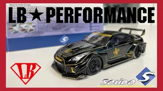 1:43 Nissan GT-R Liberty Walk Silhouette (John Player Special) - Solido [Unboxing]
