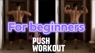 How to perform push day, push, pull split | best way to build muscle faster