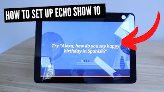 How To Set Up Echo Show 10