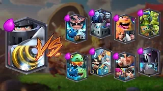 MEGA KNIGHT + SPARKY VS ALL TEAMS | CLASH ROYALE TEAM CHALLENGE