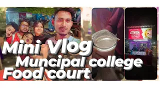 mini vlog/ kashmiri chai ☕☕.       muncipal college / food court #rourkela #foodcourt #chai #masti