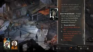 Disco Elysium - Kim's End Of Game Assessment