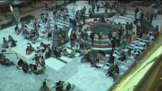 Atlanta City Hall packed with protesters working to stop funding of public safety training facility