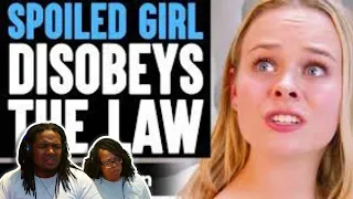 Spoiled Girl DISOBEYS The LAW, She Instantly Regrets It by Dhar Mann| Reaction!!!!