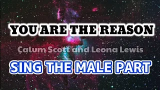 YOU ARE THE REASON COVER - Calum Scott and Leona Lewis Karaoke female part only