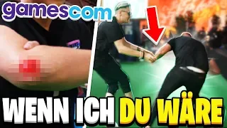 VERLETZT bei WENN ich du WÄRE auf der Gamescom 2019