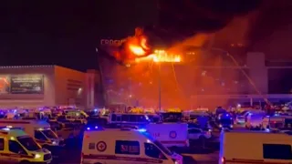 Attack at Moscow concert hall leaves 40 dead, over 100 wounded