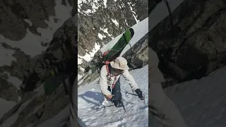 Variant Steep Snow Climbing