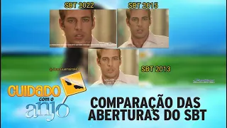 Cuidado com o Anjo - Comparação das Aberturas SBT 2013/2015 e 2022