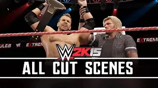 WWE 2K15 - ALL CUT SCENES - One More Match Showcase