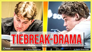 Tiebreak-Drama zwischen Vincent Keymer und Magnus Carlsen