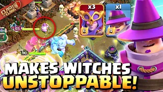 Apprentice Warden makes Super Witches INVINCIBLE in $60,000 Tournament War! Clash of Clans