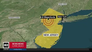 4.8 magnitude earthquake near New York City shakes the Northeast