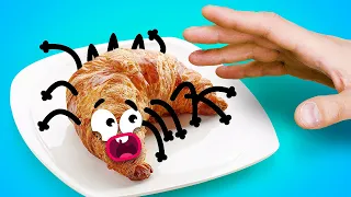 OMG! Everyday Fails In The Life Of Talking Food! Tricky Guys VS Human! - #Doodland 766