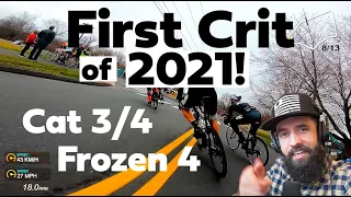 First Crit of 2021! Frozen Four, Cat 3/4 - Week 4.