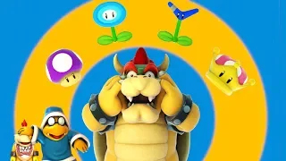 Bowser Plays with Powerups